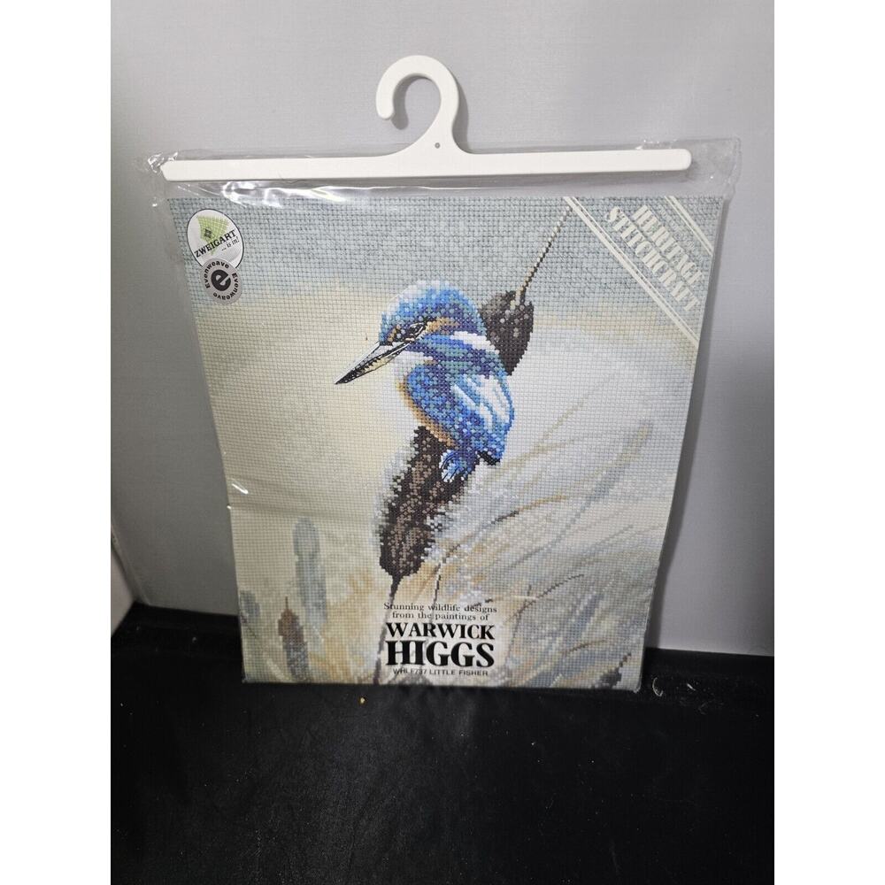 Heritage Counted Cross Stitch kit Aida "Little Fisher 20x28cm M024